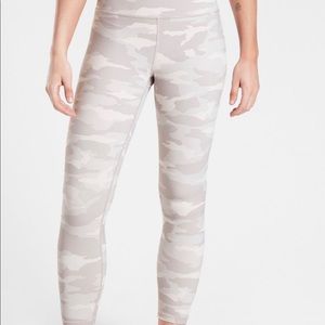 Athleta Elation 7/8 camo leggings